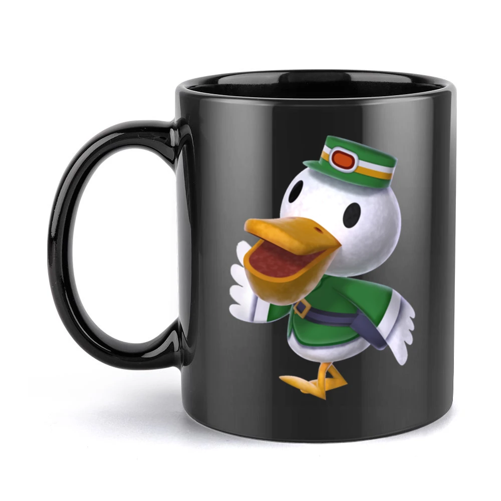 Pete From Animal Crossing Nintendo Character Video Game Black Mug