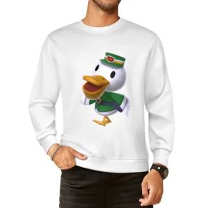 Pete From Animal Crossing Nintendo Character Video Game European Size Pullover Sweater