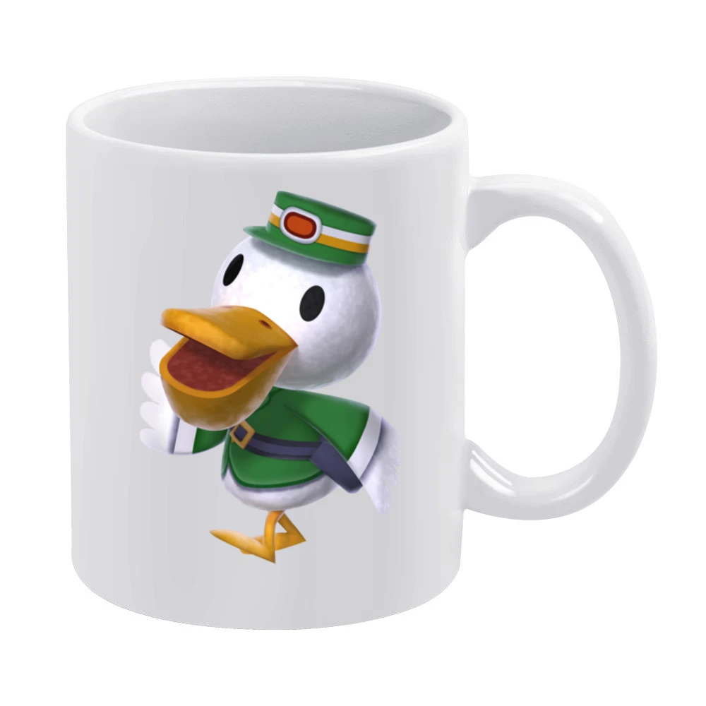 Pete From Animal Crossing Nintendo Character Video Game White Mug