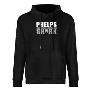 Phelps Vs Shark Week Discovery Channel Great White Race Trending Grey European Size Men Hoodie