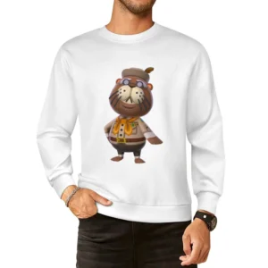 Phineas From Animal Crossing Nintendo Character Video Game European Size Pullover Sweater