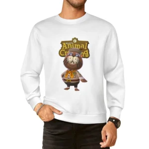 Phineas From Animal Crossing Nintendo Video Game Fan European Size Pullover Sweater