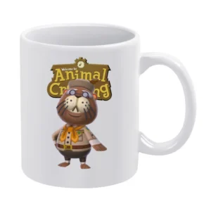 Phineas From Animal Crossing Nintendo Video Game Fan White Mug