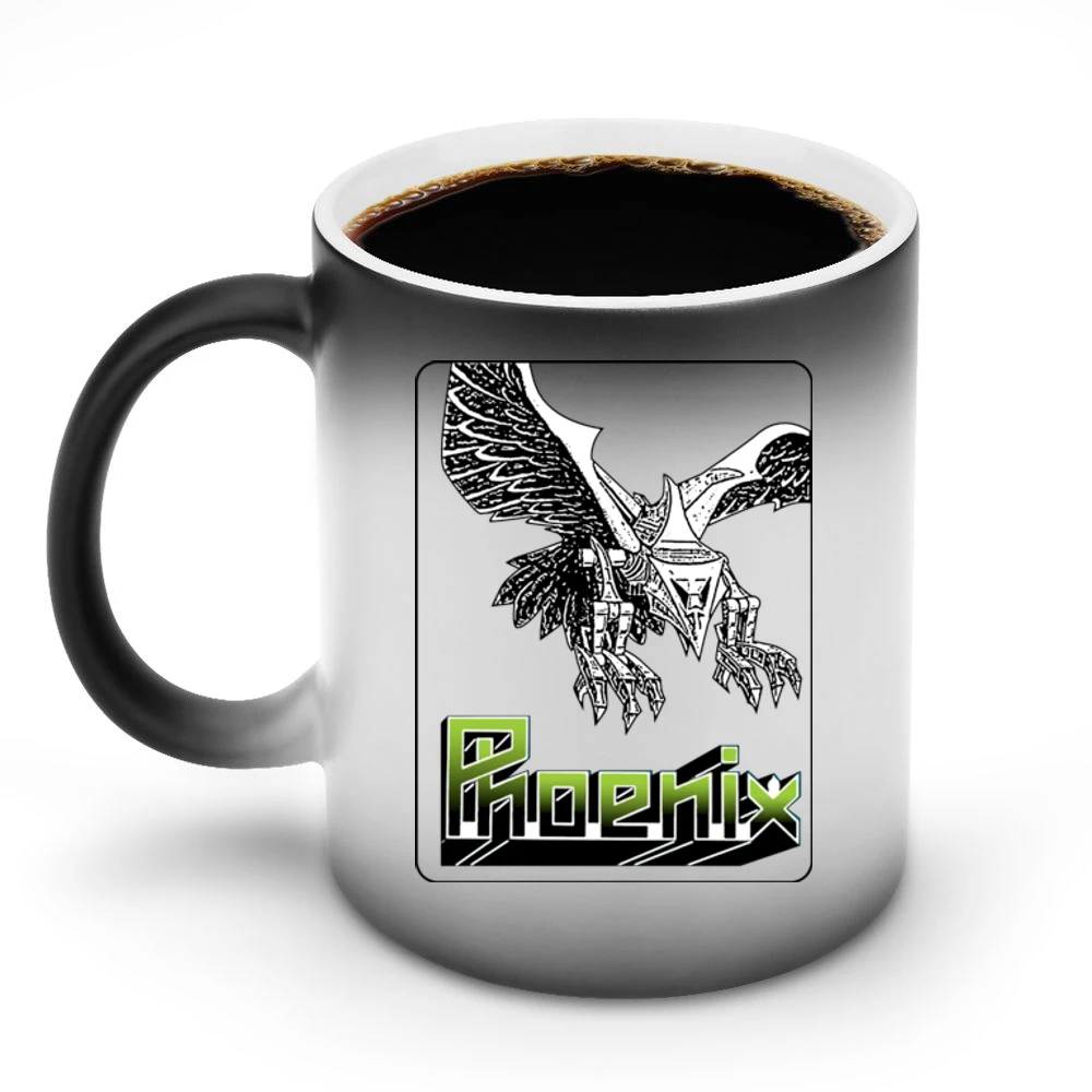 Phoenix Video Game Retro 80s Discoloration Mug