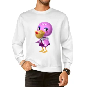 Phyllis From Animal Crossing Nintendo Character Video Game European Size Pullover Sweater