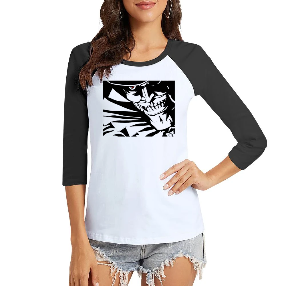 Pierot le fou Women Ladies 3-4 Sleeve T-Shirt