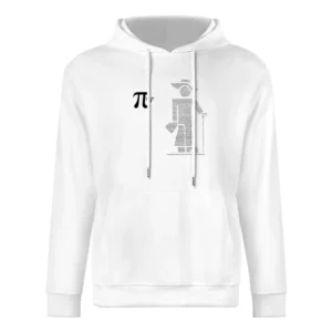 Pimp funny pi number European Size Men Hoodie
