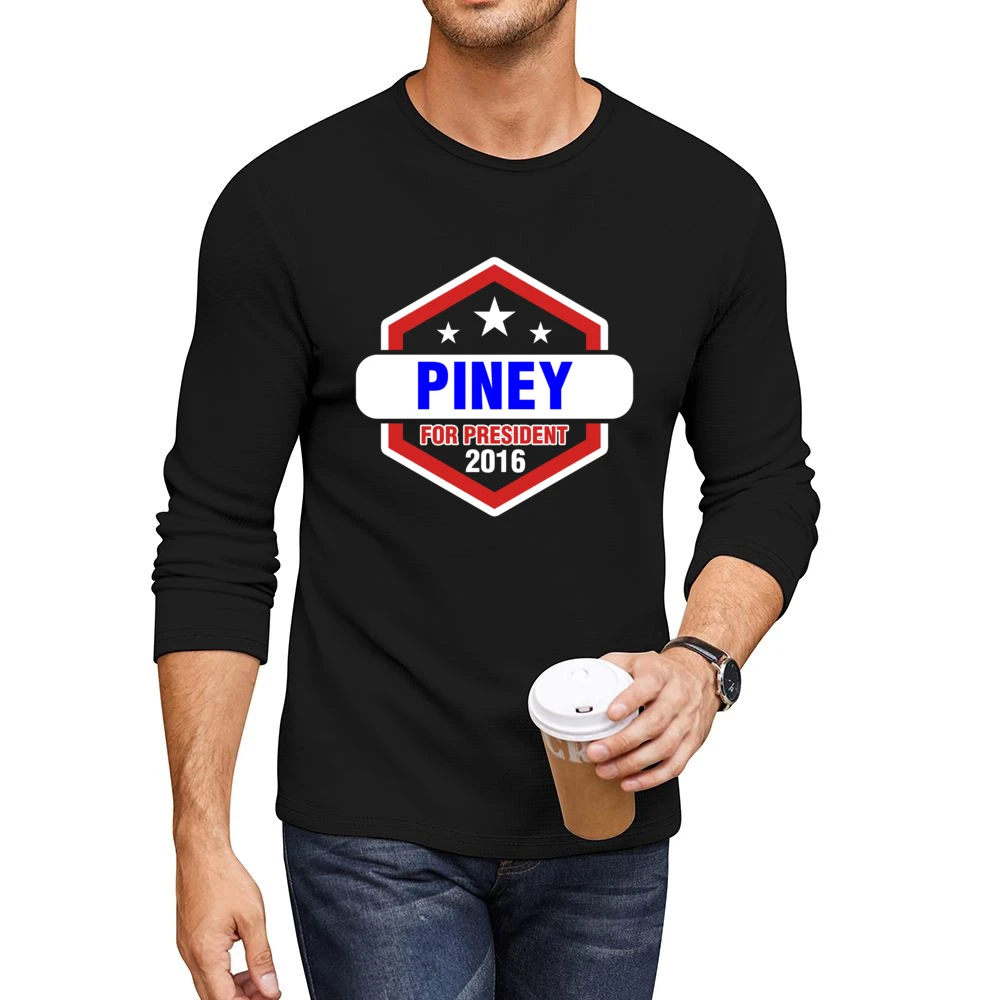 Piney For President 2016 Sons of Anarchy TV Show Men CrewNeck Long Sleeve T-Shirt