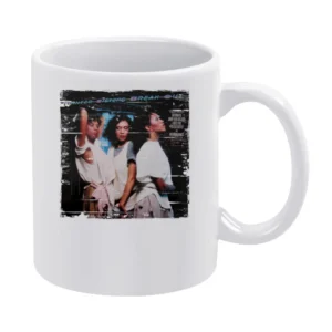 Pointer Sisters Break Out Album Cover Distressed Image White Mug