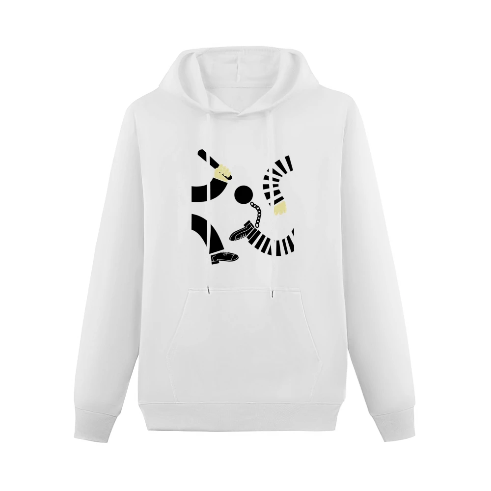 Police and robber Men Hoodie With Pocket