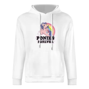 Ponies Forever Vintage Style Fun Pony Tee Shirt European Size Men Hoodie