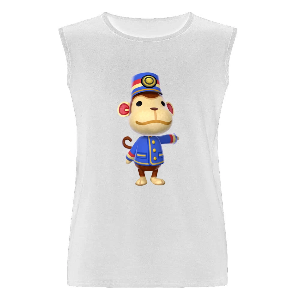 Porter From Animal Crossing Nintendo Character Video Game Men Sleeveless T-Shirt