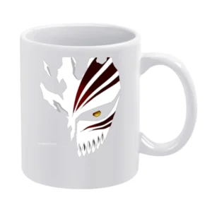 Post Human Ichigo kurosaki scatter shinigami hollow mask Bleach manga White Mug