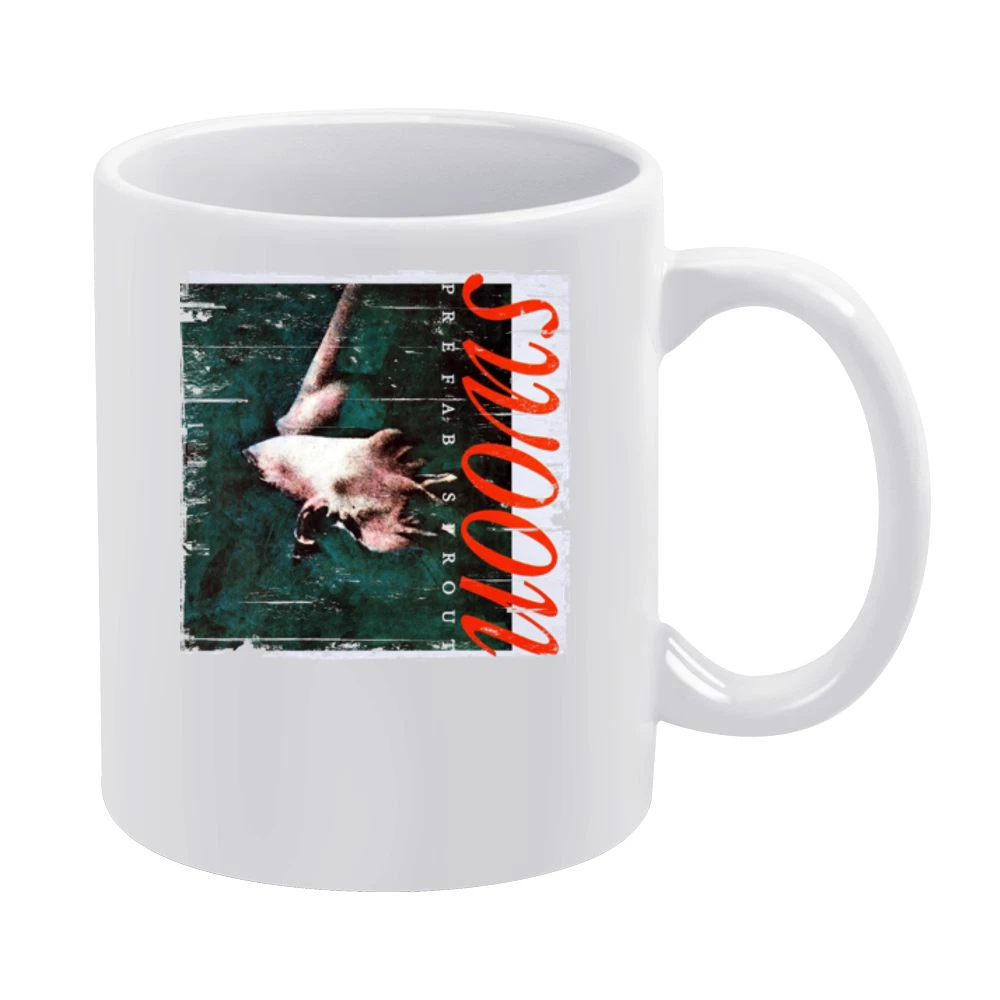 Prefab Sprout Swoon Album Cover Distressed Image White Mug