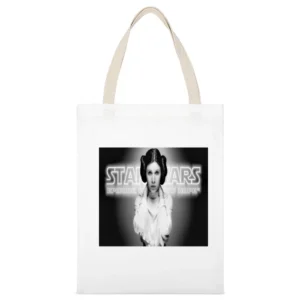 Princess Leia Shirt2 White Canvas Tote Shopping Bag