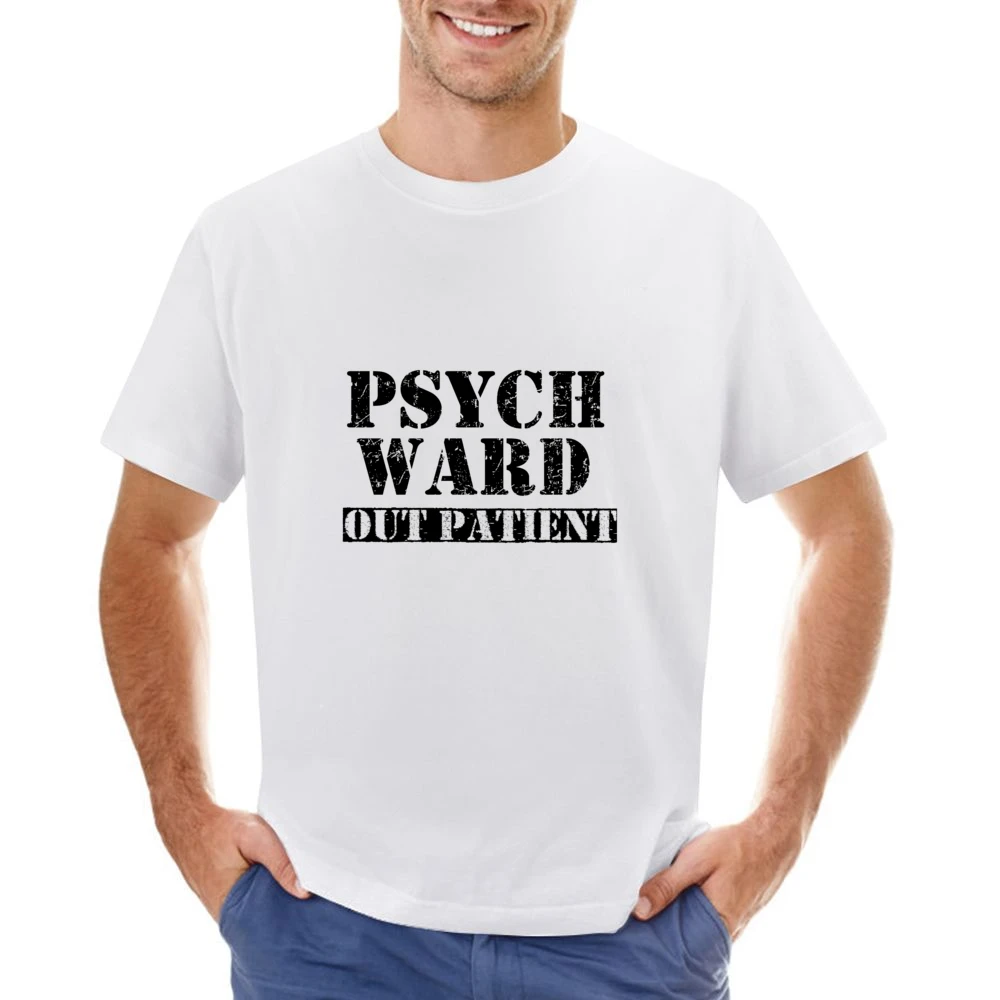 Psych Ward Out Patient Halloween Tshirt (all Colors And Styles Availab Asian Size Men T-Shirt