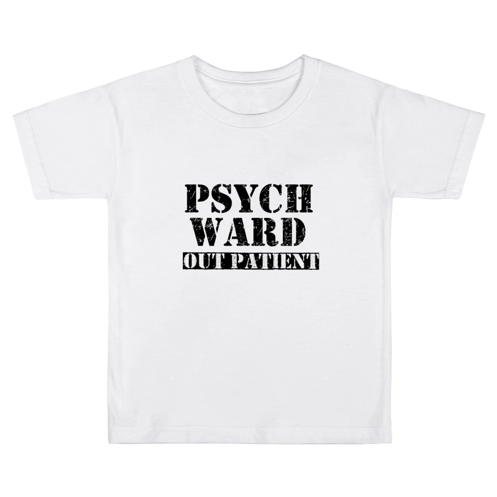 Psych Ward Out Patient Halloween Tshirt (all Colors And Styles Availab Kids Boys Girls T-Shirt
