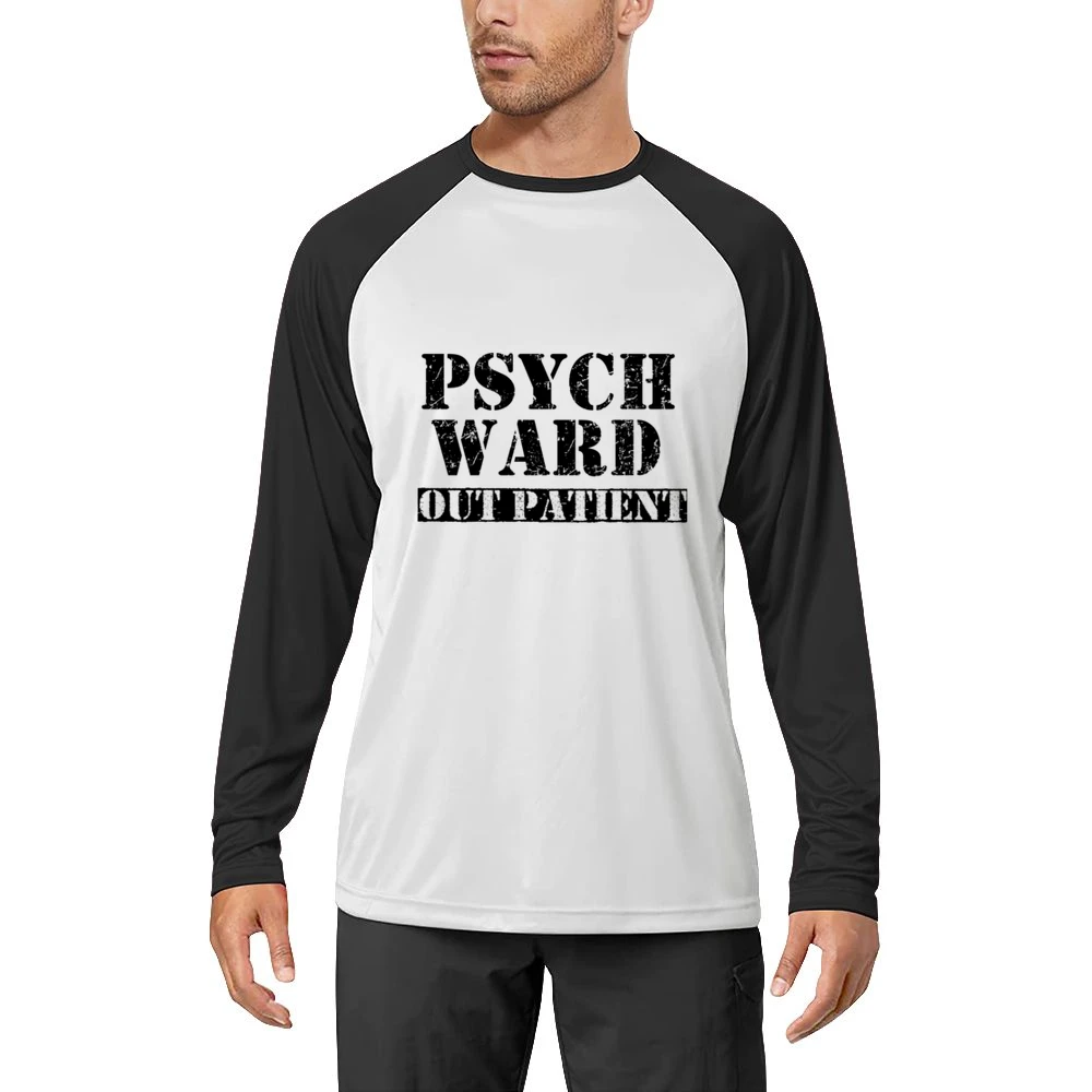 Psych Ward Out Patient Halloween Tshirt (all Colors And Styles Availab Men Long Sleeve T-Shirt