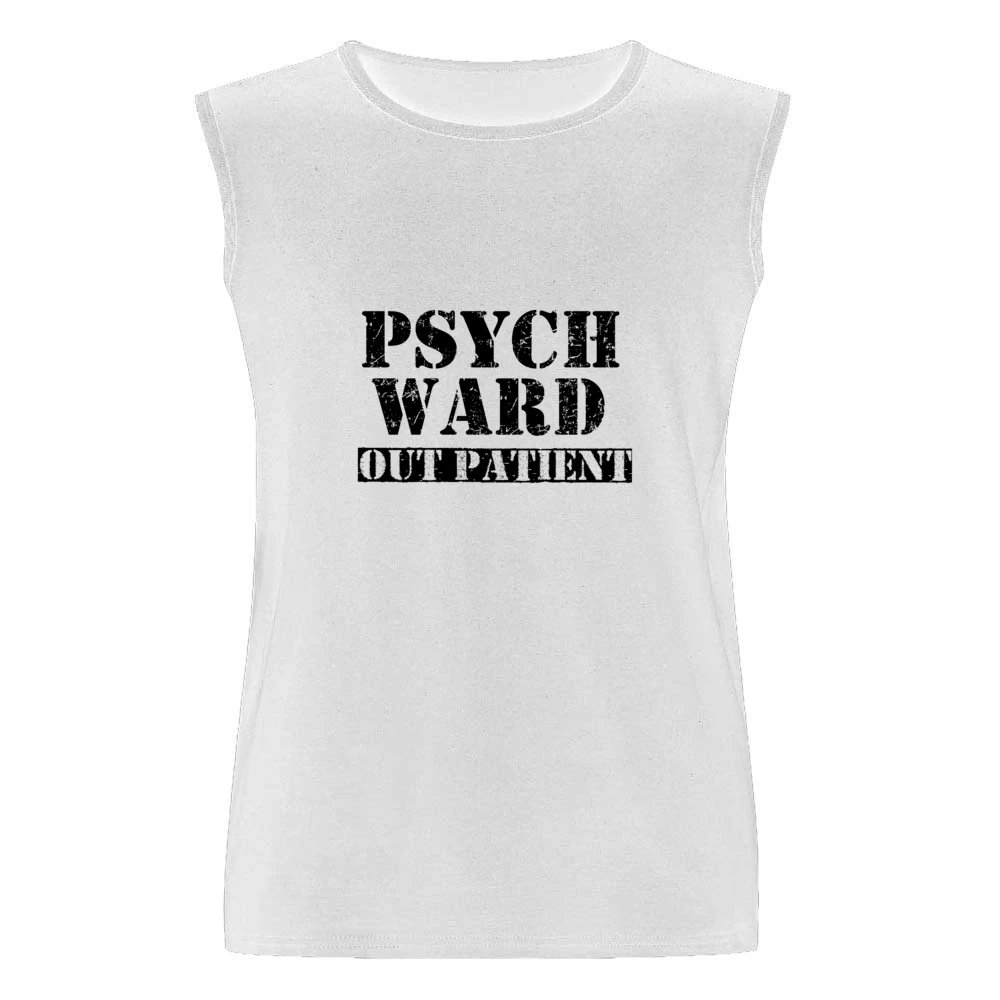 Psych Ward Out Patient Halloween Tshirt (all Colors And Styles Availab Men Sleeveless T-Shirt