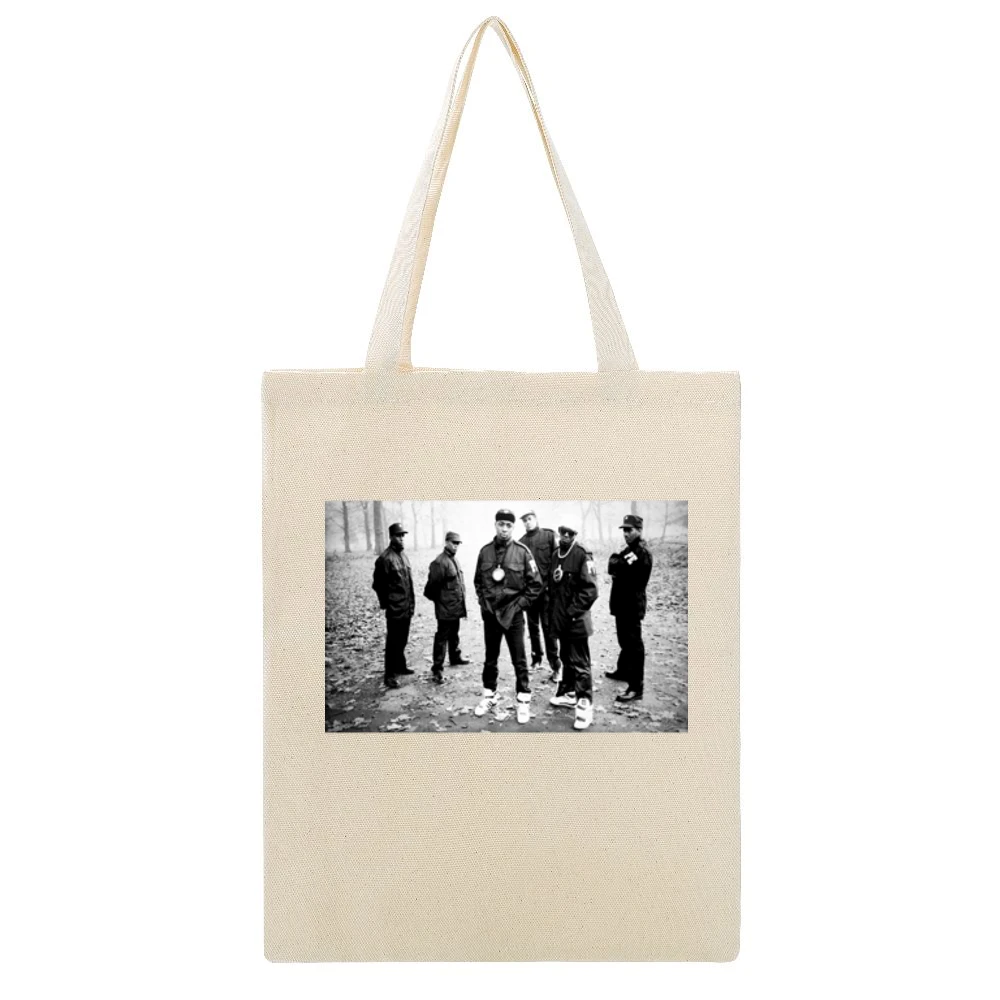 Public Enemy Flava Flav Chuck D Tshirt- All colors Available Beige Canvas Tote Shopping Bag