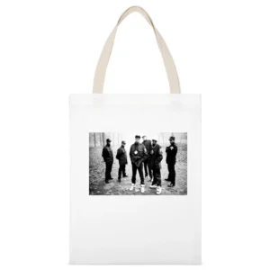 Public Enemy Flava Flav Chuck D Tshirt- All colors Available White Canvas Tote Shopping Bag