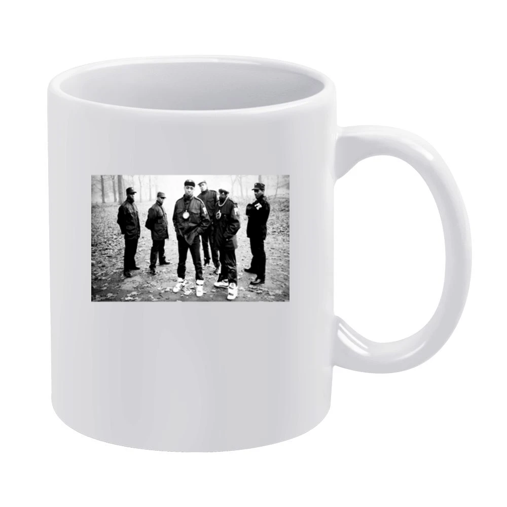 Public Enemy Flava Flav Chuck D Tshirt- All colors Available White Mug