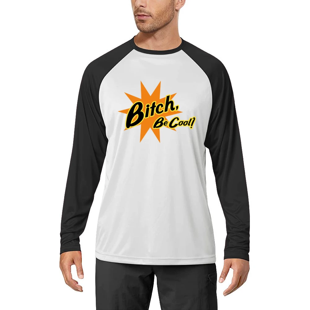 Pulp Fiction Be Cool Quote Men Long Sleeve T-Shirt