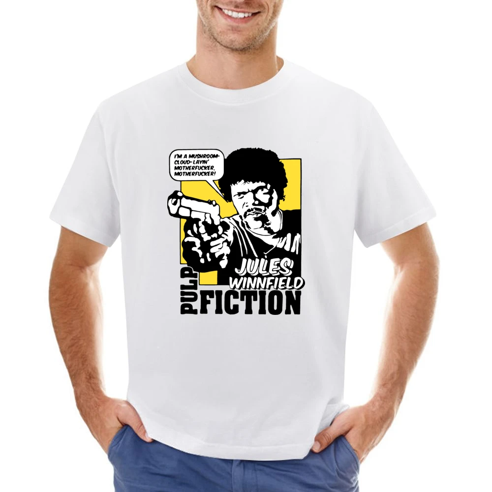 Pulp Fiction Eziekiel Quote Asian Size Men T-Shirt