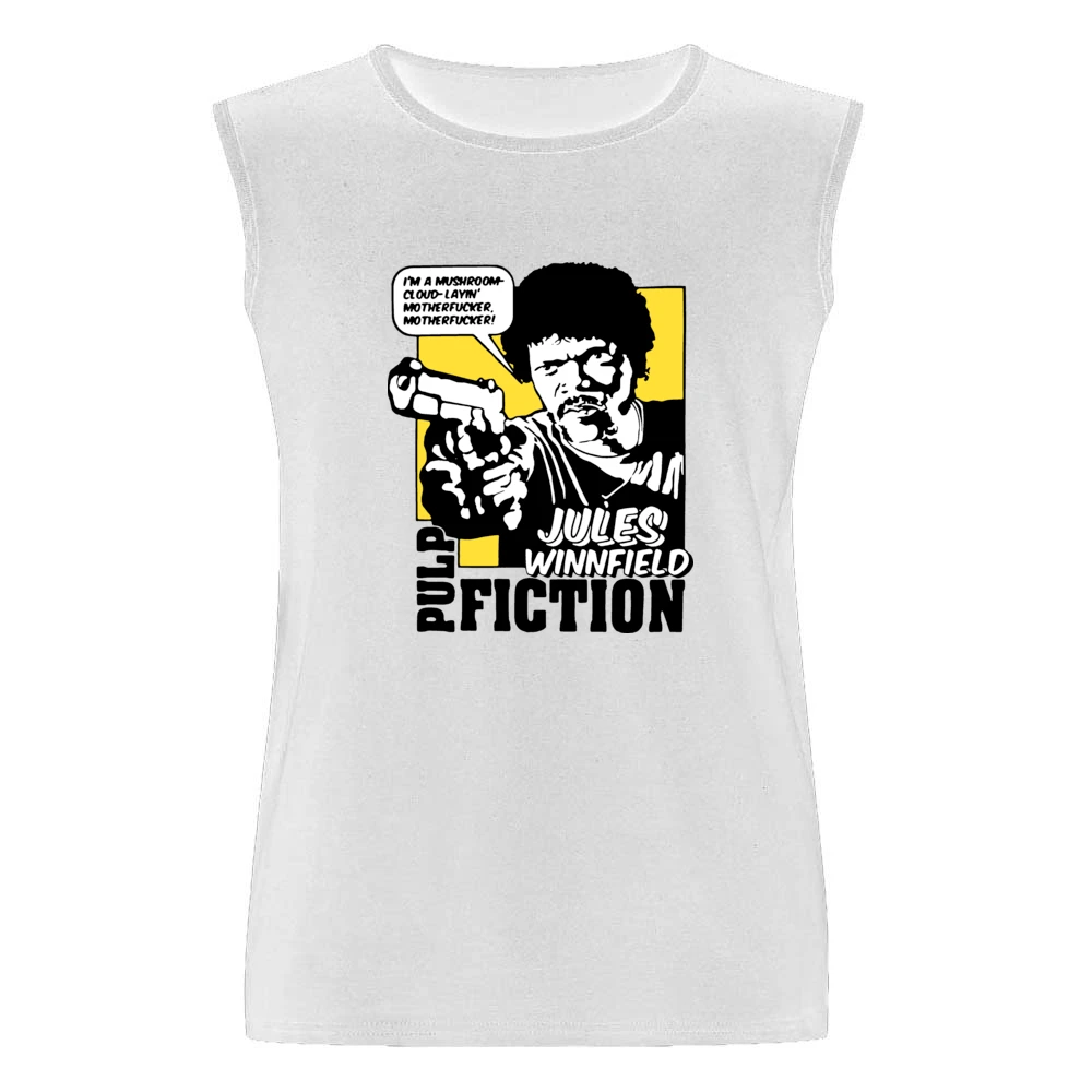 Pulp Fiction Eziekiel Quote Men Sleeveless T-Shirt
