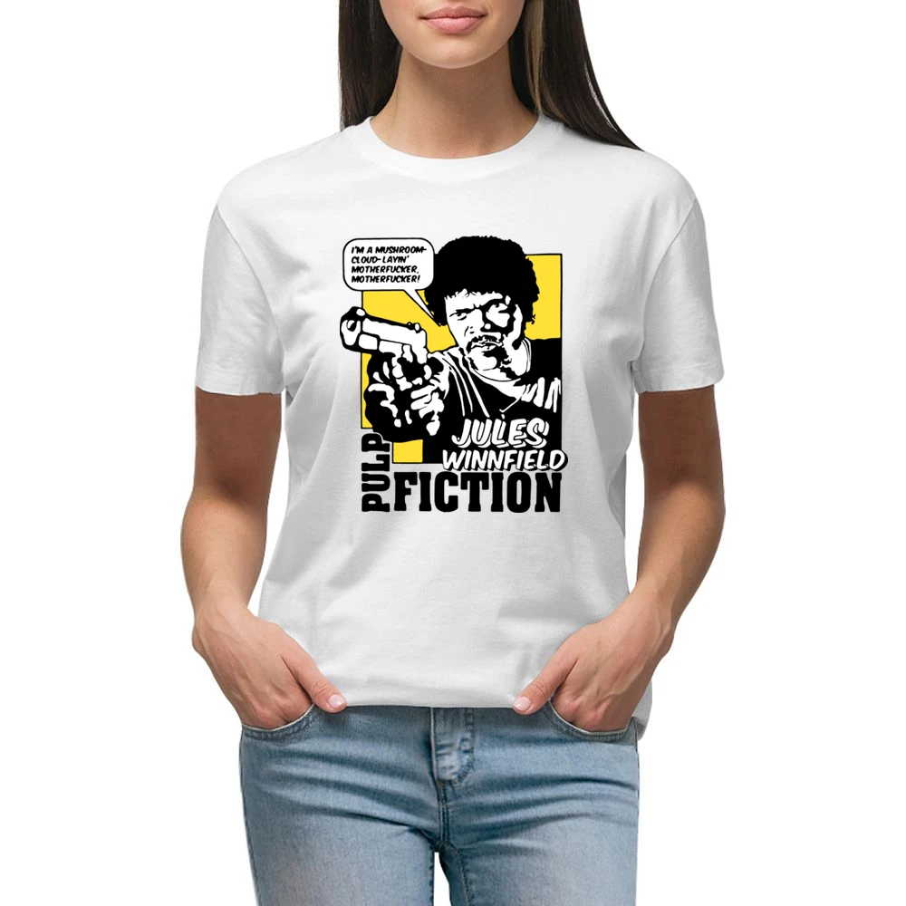 Pulp Fiction Eziekiel Quote Premium Women Ladies T-shirt