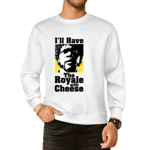 Pulp Fiction Royale Burger European Size Pullover Sweater