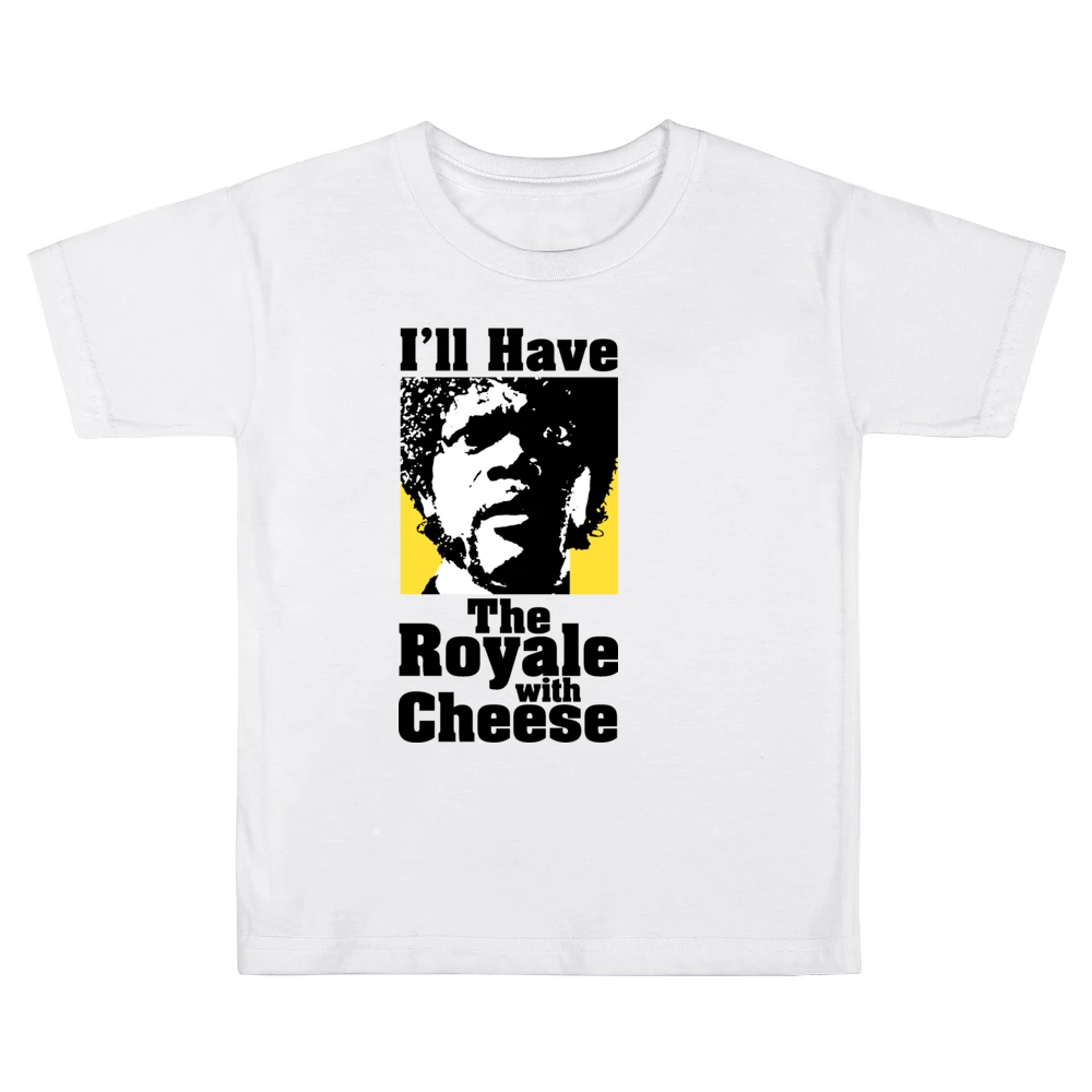 Pulp Fiction Royale Burger Kids Boys Girls T-Shirt