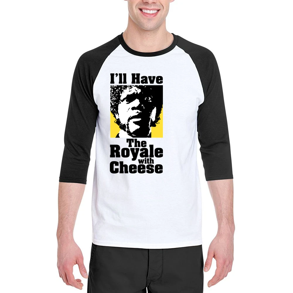 Pulp Fiction Royale Burger Men 3/4 Sleeve T-Shirt