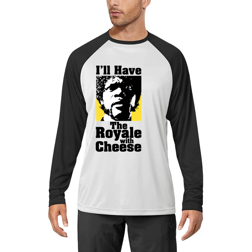 Pulp Fiction Royale Burger Men Long Sleeve T-Shirt