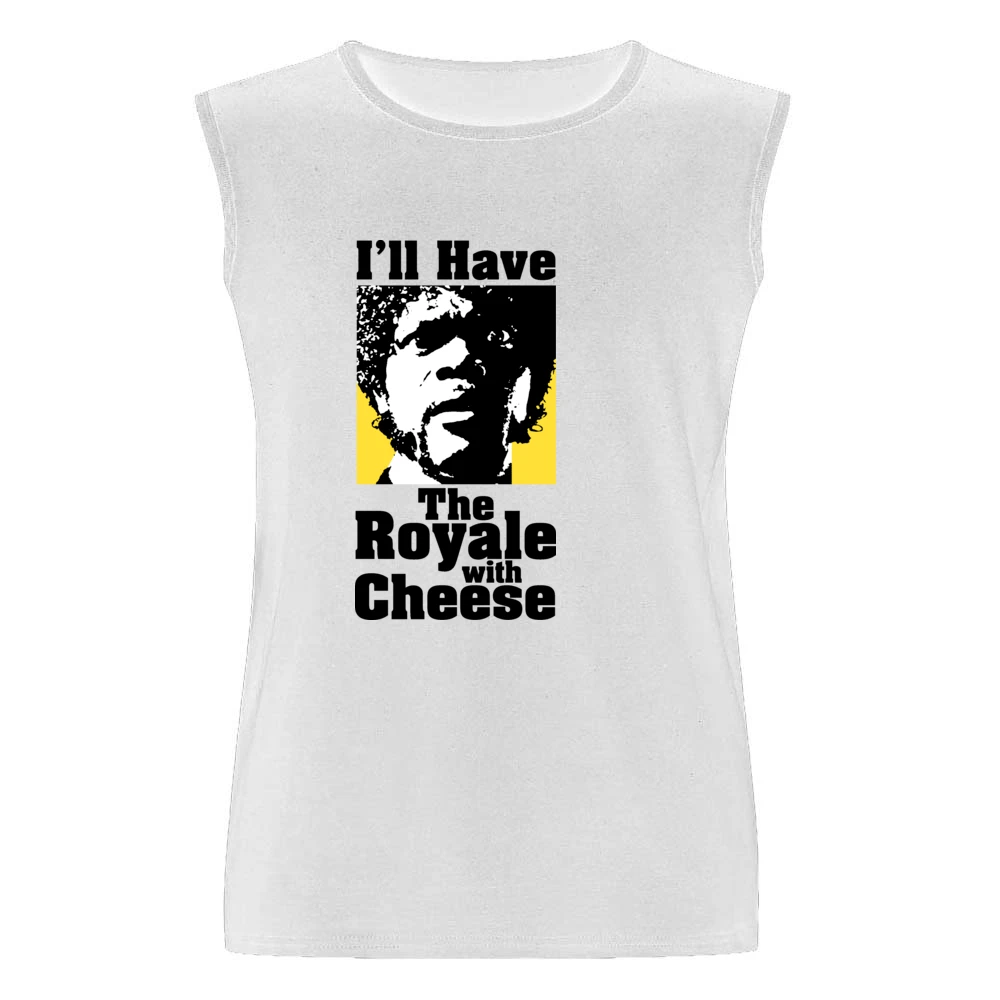 Pulp Fiction Royale Burger Men Sleeveless T-Shirt