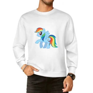 Rainbow Dash Tshirt European Size Pullover Sweater