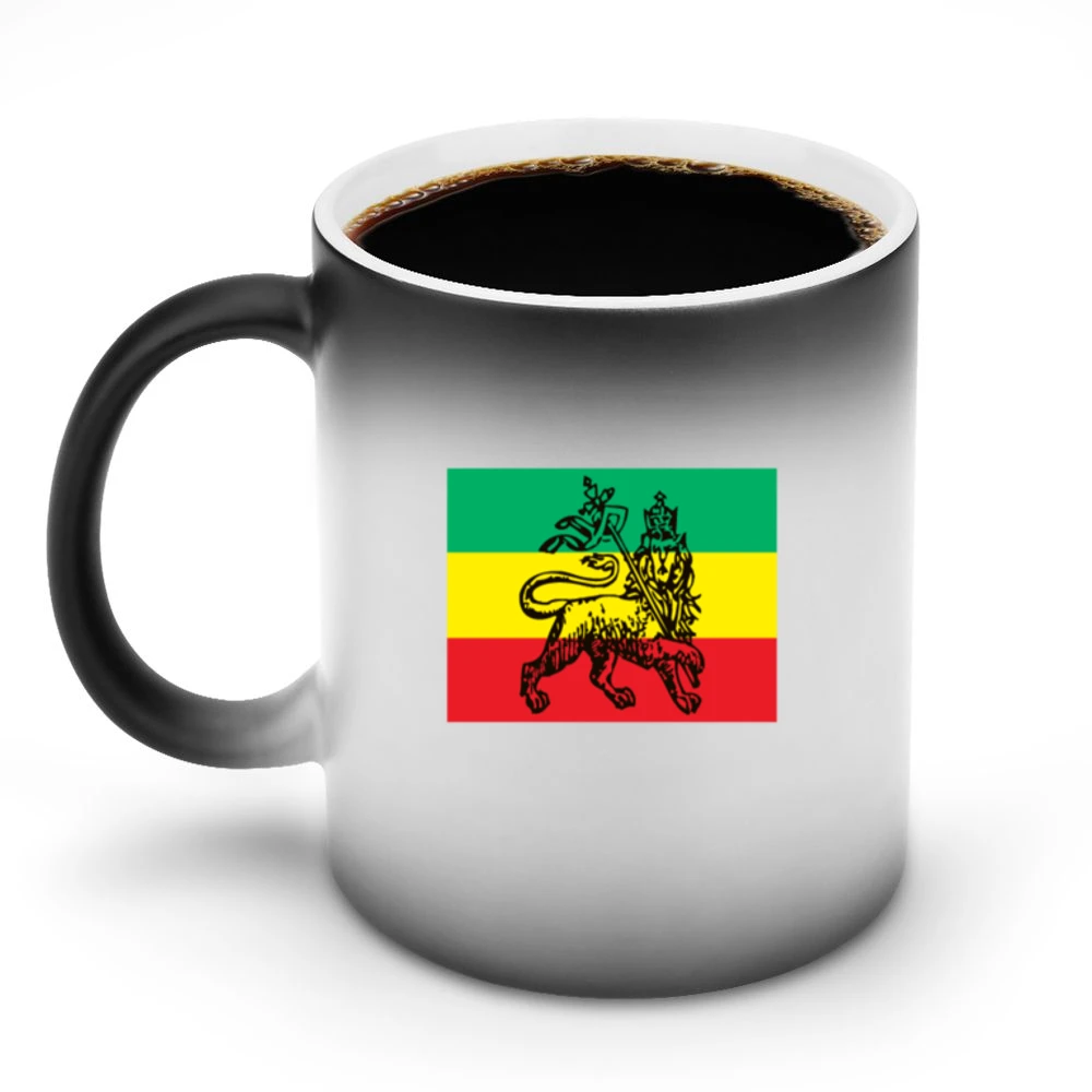 Rastafari Tshirt Discoloration Mug
