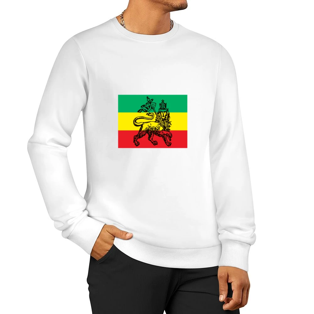 Rastafari Tshirt Men Pullover Sweatshirt