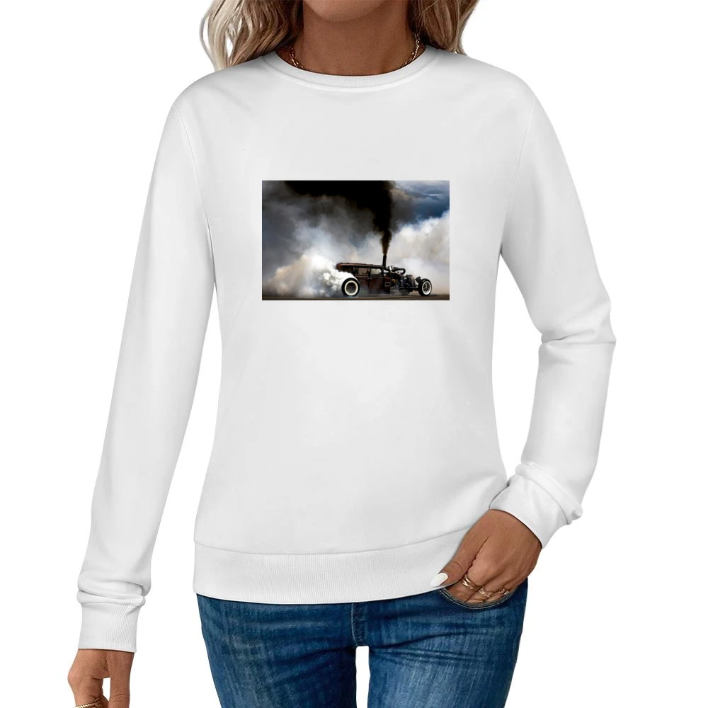 Rat Smoke show Tshirt Women Pullover Sweatshirt