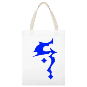 Raziel Symbol Legacy of kain insignia White Canvas Tote Shopping Bag