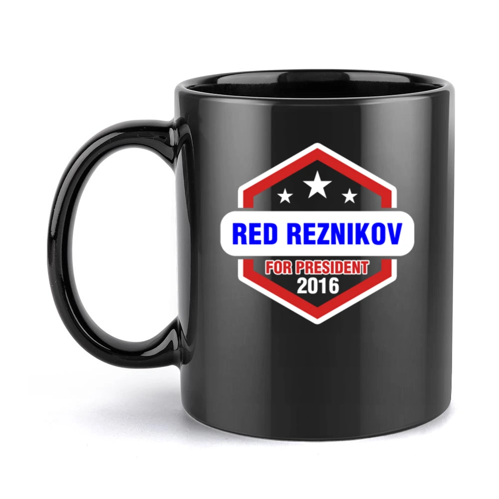 Red Reznikov For President 2016 Orange is the New Black TV Show T Shir Black Mug