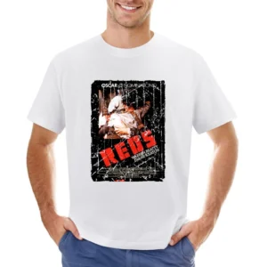 Reds Movie Poster Retro Aged Look Asian Size Men T-Shirt