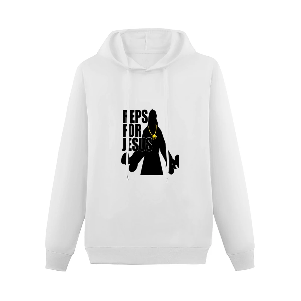 Reps For Jesus Men Hoodie Without Pocket
