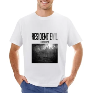 Resident Evel Biohazard Asian Size Men T-Shirt