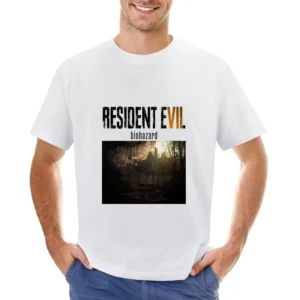 Resident Evil Biohazard Asian Size Men T-Shirt