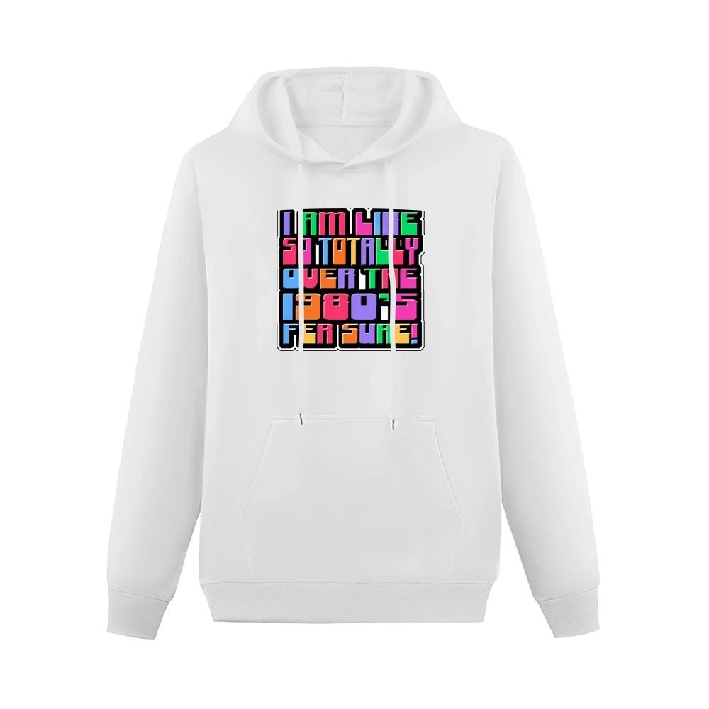 Retro Cool 80s Men Hoodie With Pocket