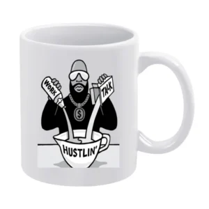 Rick Ross Hustlin White Mug