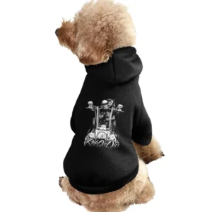 Ride Or Die Motorcycle Tshirt Pet Apparel Clothes