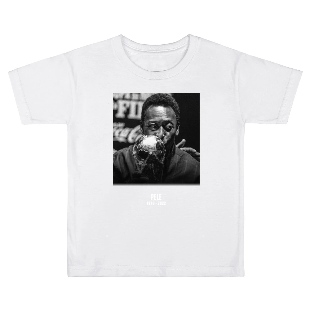 Rip Pele 1940 To 2022 Tribute Kids Boys Girls T-Shirt