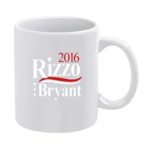 Rizzo Bryant Cubs Tshirt White Mug